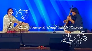 Ustad Zakir Hussain and Pandit Niladri Kumar
