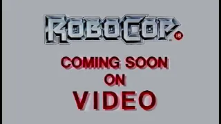 Robocop VHS Rental Advert