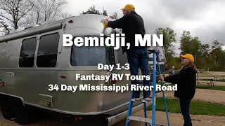 2023 Road Trip 25 – Bemidji, MN | Day 1-3, 34 Day Mississippi River Road, Fantasy RV Tours