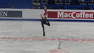 European Championships 2018 Moscow, Evgenia Medvedeva, LP, practice