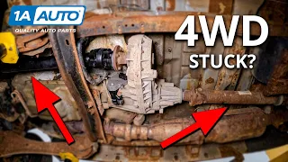 4WD Truck Wheels Lock Up on Tight Turns? Stuck in 4WD? Break Free By Installing These Parts!