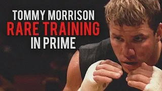 Tommy Morrison RARE Training In Prime | Rainy Day Boxing