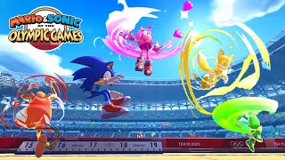 Mario and Sonic at Olympic Games Tokyo 2020 -  ALL SUPER and Celebration Animations in Triple Jump