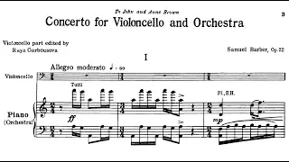 Samuel Barber - Cello Concerto (1945) [score+audio]