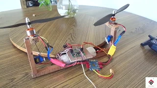 How to make Bicopter at home using kk board | Tech at Home