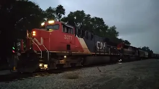 Treneada en el empalme: KCSM & CN trabajando para trenes diferentes! / TIER 4 DE CN 🇨🇦🇨🇦