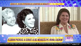 Florin Piersic a cerut-o de nevastă pe Irina Loghin