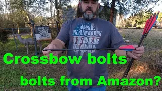 Inexpensive Crossbow bolts from Amazon. Are they any good?