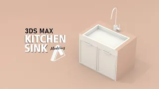 Kitchen Sink Modeling | 3DS Max