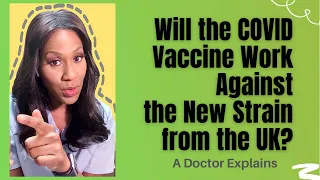 Will the COVID Vaccine Work Against the New COVID Strain Seen in the UK?