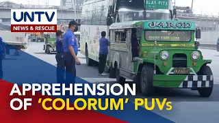 Apprehension of unconsolidated PUJs, an MMDA’s obligation; No need for new guidelines - DOTr