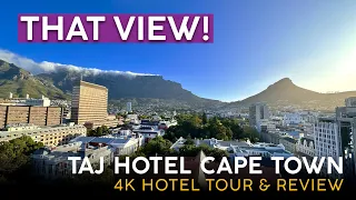 TAJ HOTEL Cape Town, South Africa【4K Hotel Tour & Review】5-Star Hotel, 6-Star Views