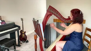 Ocean Cloud (Marillion, arr. M. Trotter) - Maria Trotter - Harp #progressiveharp