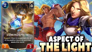 Aspect of the Light - Lux & Taric - Legends of Runeterra