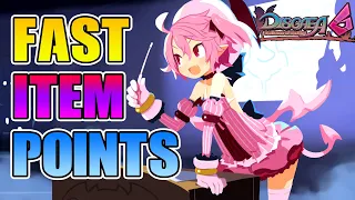 Disgaea 6 Early And Late Game Item Point Farming Guide