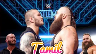 Randy orton vs braun strowman whatsapp status tamil