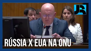 Rússia manifesta que deve vetar resolução dos EUA para conflito entre Israel e Hamas