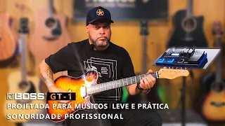 REVIEW BOSS GT1 LEVE, PRÁTICA E PROFISSIONAL