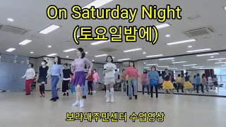 신나는 트로트 라인댄스/On Saturday Night(토요일밤에)/Beginner