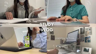 sub)study vlog/ 地獄の期末試験期間😵‍💫✍🏻💦｜夏休み前最後の追い込み✊🏻｜uni life, cramming for finals