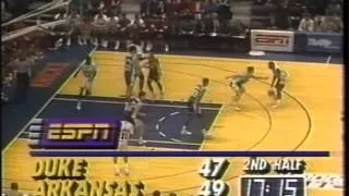 #2 Arkansas vs. #6 Duke 11/21/1990