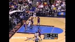 Allen Iverson 40 point games | #28 | 40pts vs LA Lakers [2001-02-14]