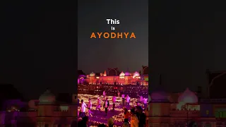 This Is Ayodhya #ayodhya #deepotsav #ayodhyadeepotsav