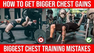 Top 5 Biggest Chest Training Mistakes & How to correct them | Get Bigger Chest