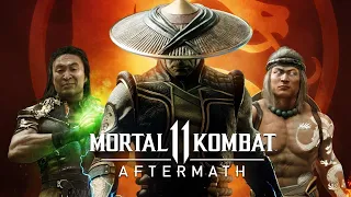 ✪Mortal Kombat 11 Aftermath ➤ ПОЛНЫЙ ФИЛЬМ  ИГРОФИЛЬМ [Русская озвучка  Все катсцены  Бои]