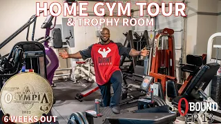 HOME GYM TOUR & TROPHY ROOM