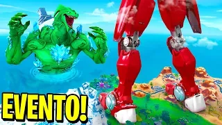 L' EVENTO DEL ROBOT contro il MOSTRO È STATO INCREDIBILE! | Fortnite ITA