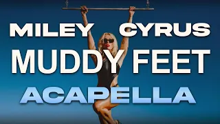 Miley Cyrus - Muddy Feet (feat. Sia) (Acapella)