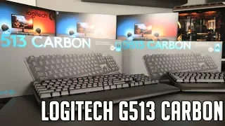 2018 LOGITECH G513 CARBON & SILVER Mechanical keyboards