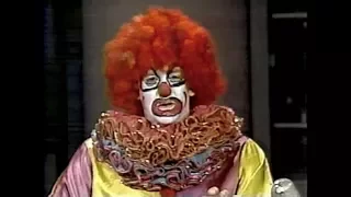 Flunky the Clown Collection on Letterman, 1985-89