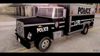 GTA 3 how to get the police truck