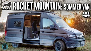 Rocket Mountain Camper - Offroad Campervan with a difference! 4x4 SUMMER VAN (🇩🇪+🇬🇧🇺🇸)