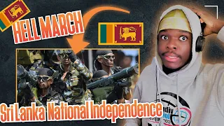 HELL MARCH ! Sri Lanka 73rd National Independence Day | REACTION!!!