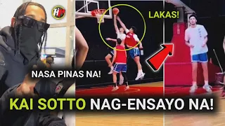 Kai Sotto unang practice sa Gilas! Sabak agad! at Jordan Clarkson nasa Pilipinas na!