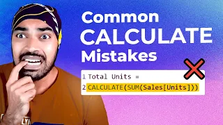 Don't make these CALCULATE Function Mistakes! ⚠️