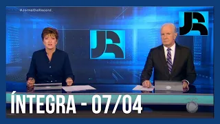 Assista à íntegra do Jornal da Record | 07/04/2023