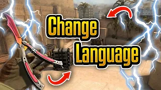 How to Change the Language in CSGO! 2024!