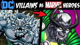 What if DC VILLAINS Were MARVEL HEROES?! (Stories & Speedpaint)