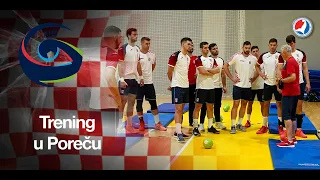 Na treningu s hrvatskom rukometnom reprezentacijom | Poreč | EHF EURO Cup 2022