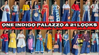 Palazzo को स्टाइल करने के 21 तरीक़े | How to style palazzo in western & ethnic style | Style better