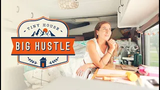 Solo Female Leathersmith Entrepreneur Lives and Works In RV Full Time | Tiny House Big Hustle Ep 1