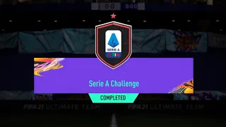 SERIE A CHALLENGE SBC CHEAPEST SOLUTION!! #FIFA21