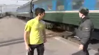 Азербайджанец опоздал на поезд