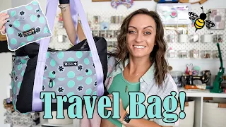 Easy To Make Duffle Bag That Packs Into Itself! Great Travel Bag! Let's Make The Snap N Go !