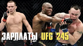 Зарплаты UFC 245, Дана Уайт о следующем сопернике Ковингтона, чемпион UFC отнесет пояс в Белый Дом