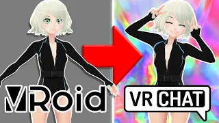 VRoid to VRChat [Advanced Tutorial] All Blender Fixes & More!